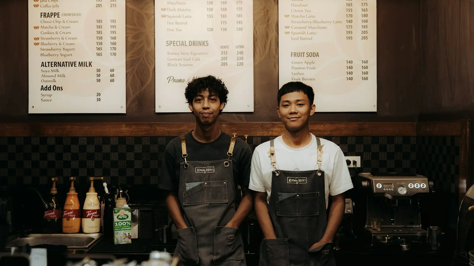 Kelola staf & cabang kafe: PIN, hak akses, dan multi-outlet