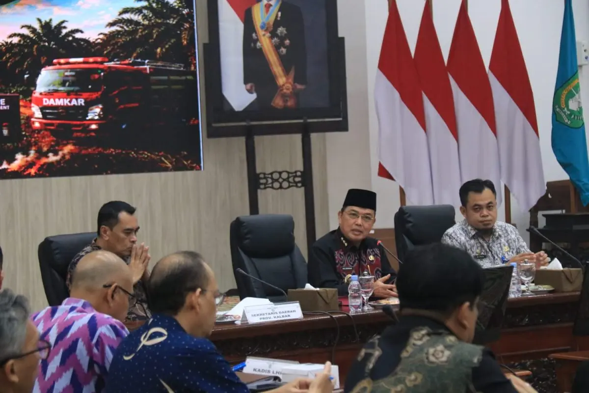 Perkuat Sinergi Pencegahan dan Penanganan Karhutla di Kalbar