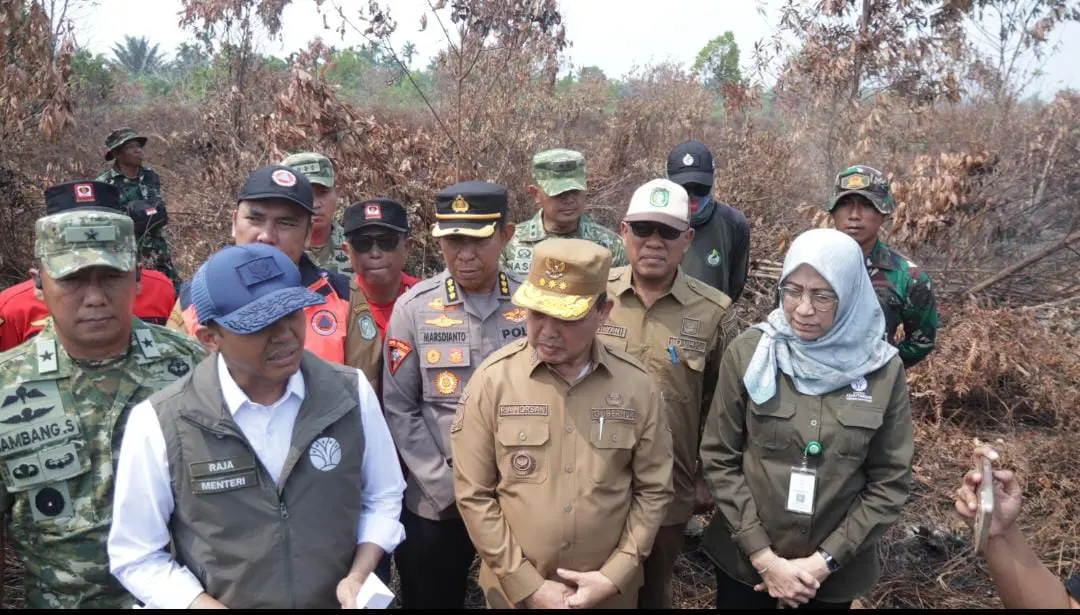Sinergi Pusat dan Daerah Tekan Karhutla Kalbar, Gubernur Ria Norsan Ingatkan Kewaspadaan Menghadapi Puncak Kemarau