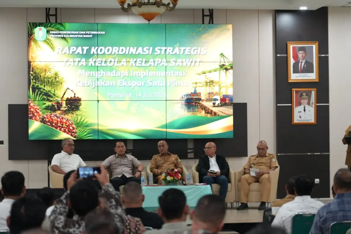 WAGUB KRISANTUS TEGASKAN PENGUATAN TATA KELOLA SAWIT DAN IMPLEMENTASI EKSPOR SATU PINTU