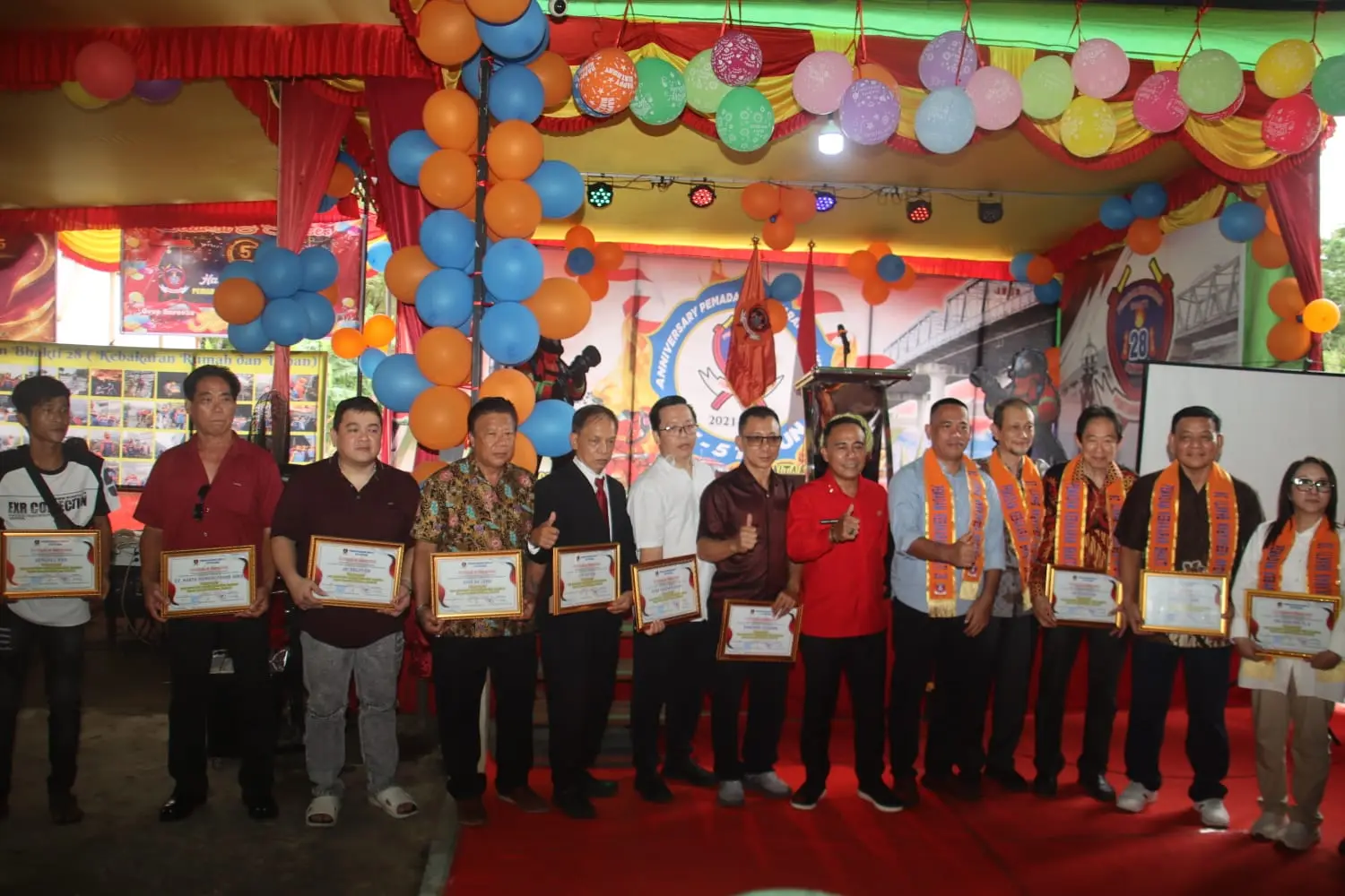 Wagub Kalbar Hadiri HUT KE-5 Damkar Bhakti 28, Ajak Perkuat Semangat Kemanusiaan Dan Kerukunan