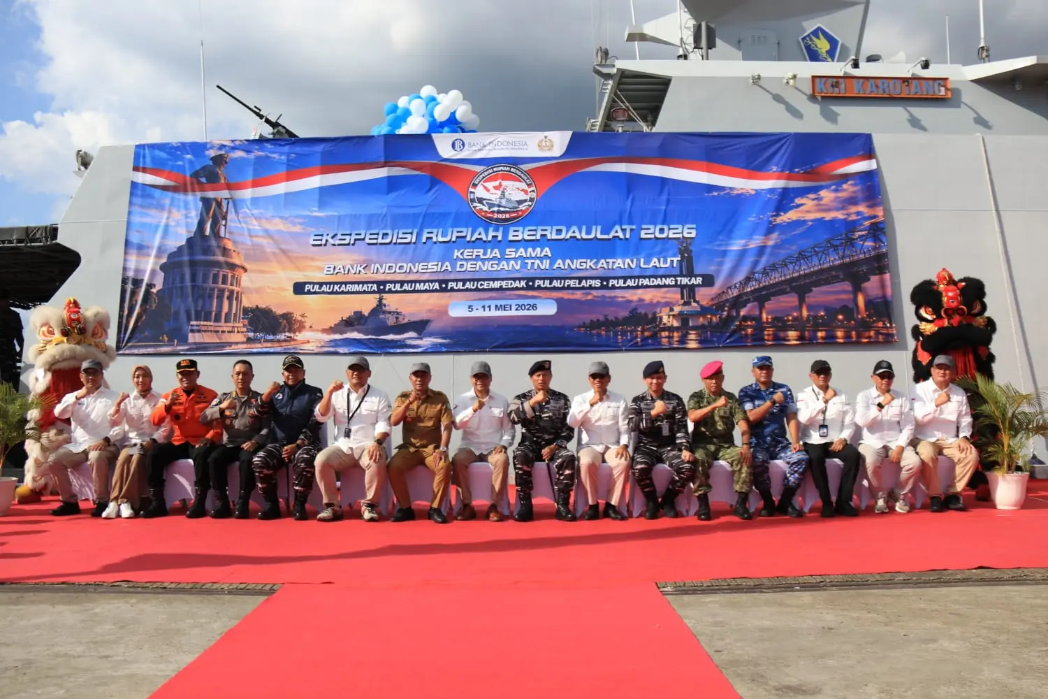 Wagub Krisantus Lepas Ekspedisi Rupiah Berdaulat 2026, Perkuat Kedaulatan Ekonomi Di Wilayah 3T