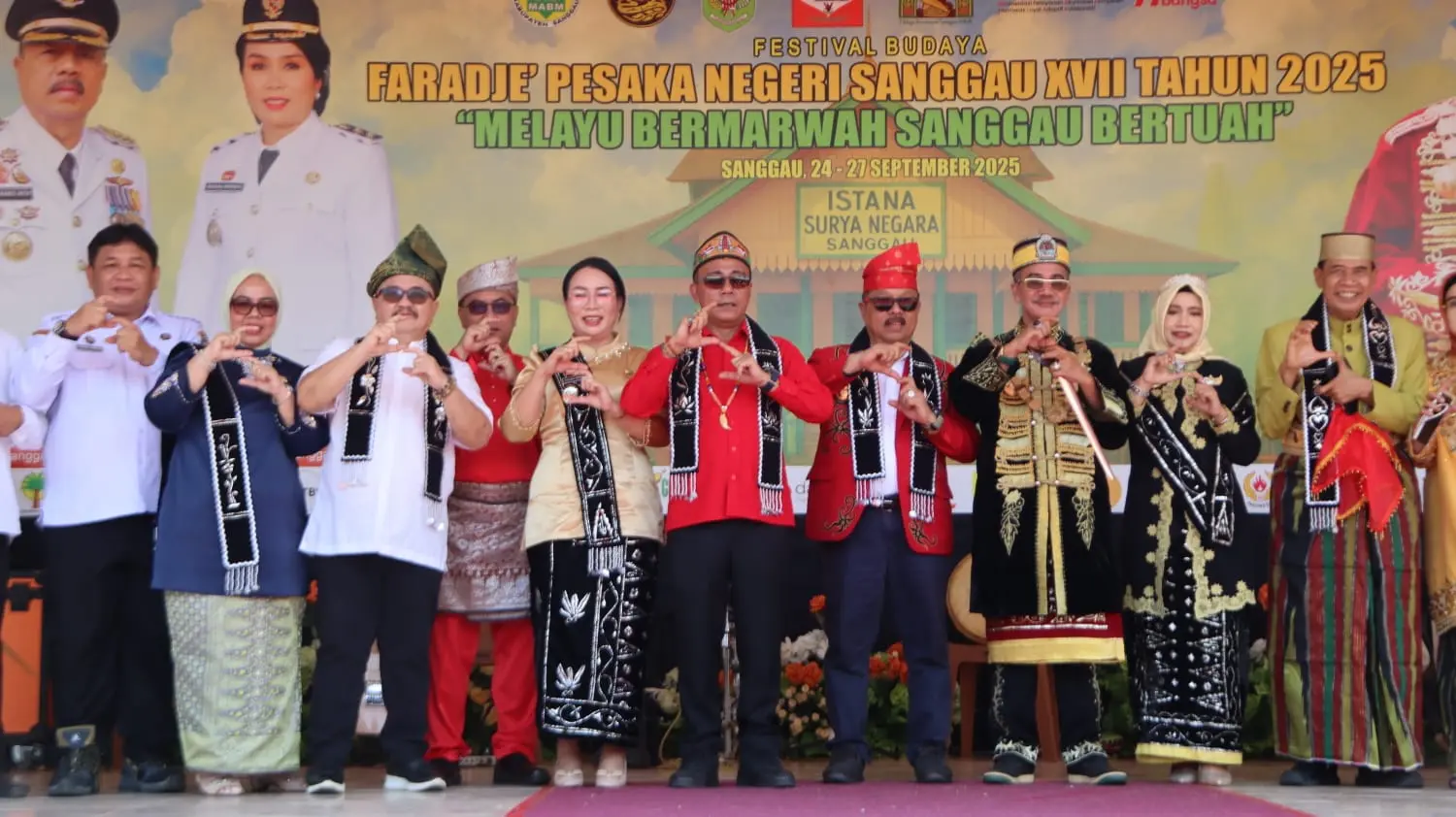 BUKA FESTIVAL PARADJE’ PESAKA NEGERI XVII, WAGUB KRISANTUS : PENTINGNYA MELESTARIKAN WARISAN BUDAYA