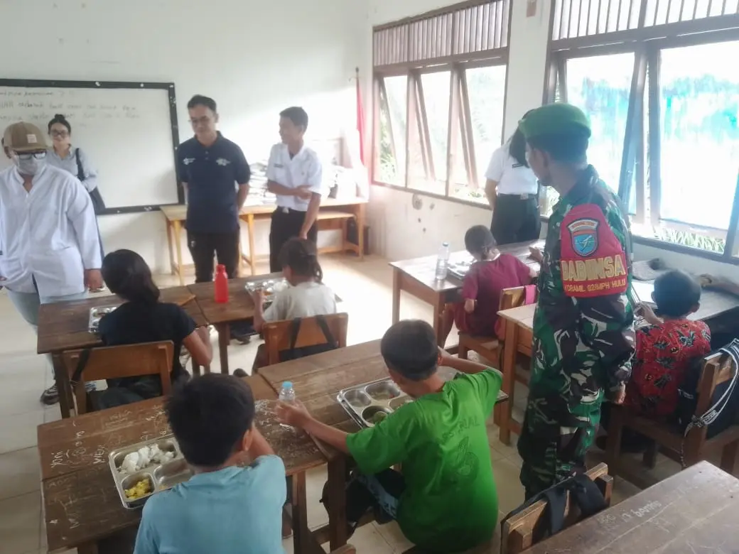 Dandim 1210/Landak Perintahkan Seluruh Babinsa Dampingin Setiap Proses MBG