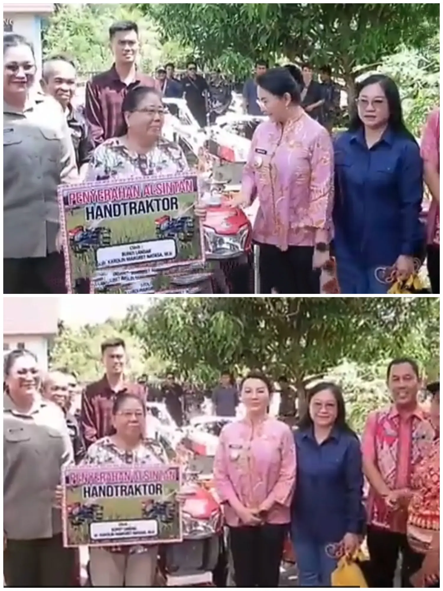 Pemerintah Kabupaten Landak Salurkan Bantuan 58 Unit Alsintan dan 15,63 Ton Benih Jagung kepada Brigade Pangan dan Kelompok Tani