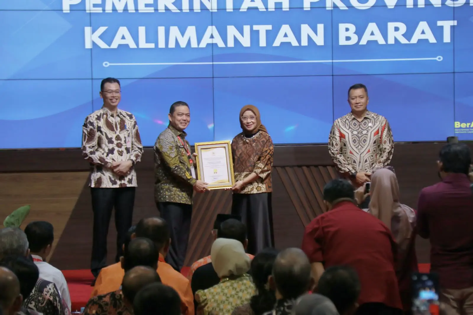 KALBAR RAIH INDEKS REFORMASI BIROKRASI TERTINGGI WILAYAH KALIMANTAN