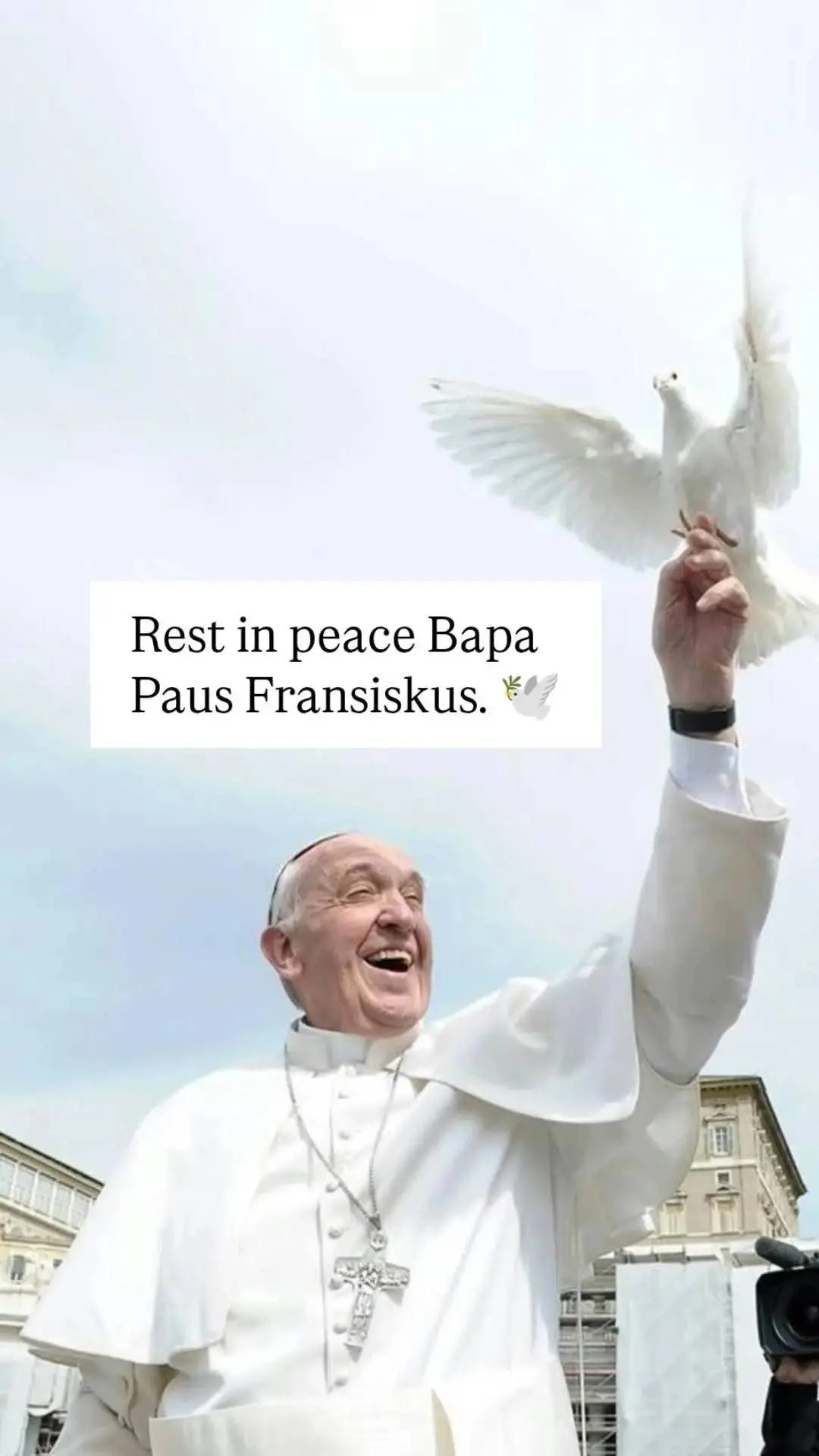Selamat Jalan Paus Fransiskus, Dunia Mengingat Pesan Perdamaian Dari Suara Lembut-Mu