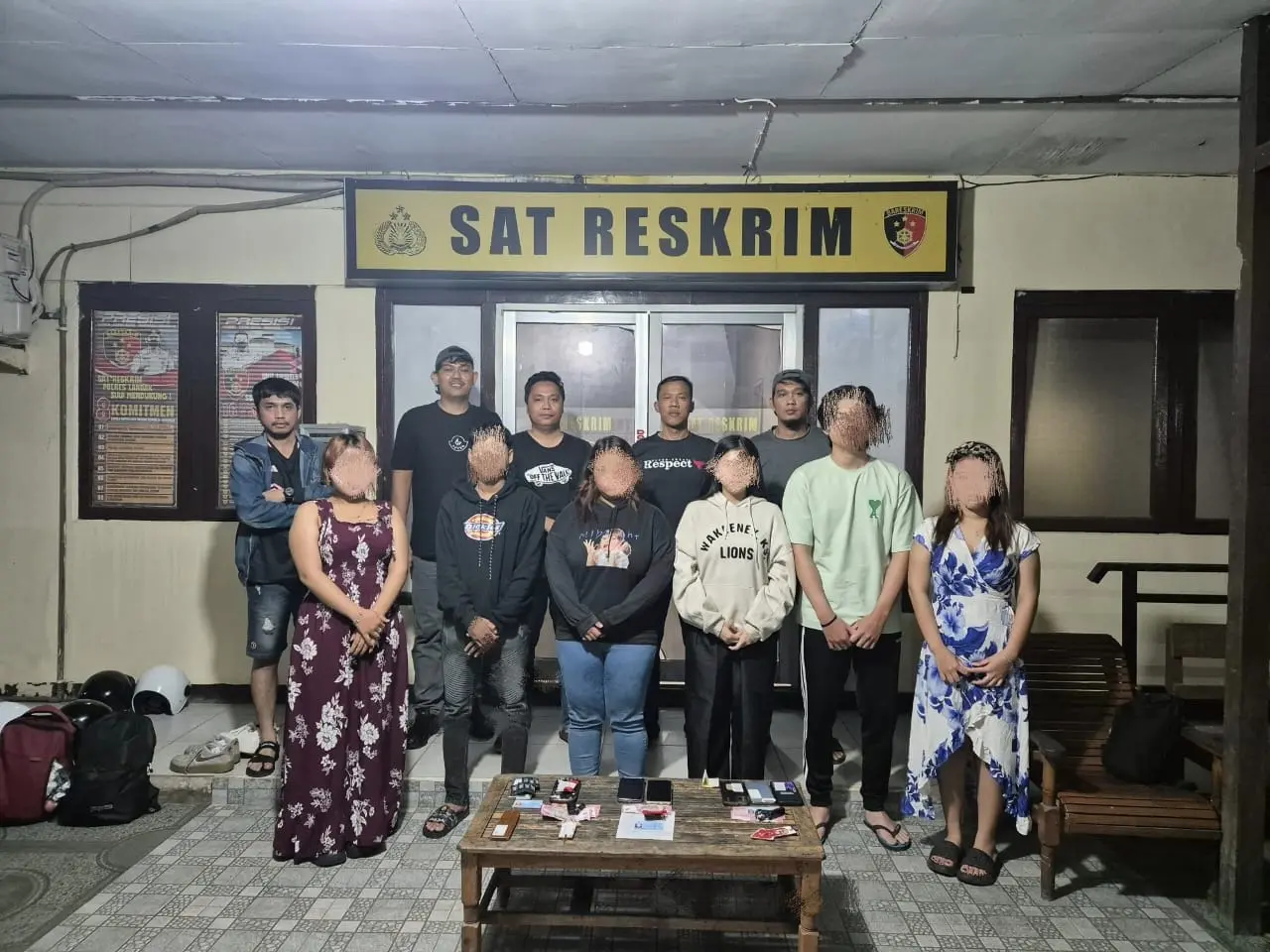 Satreskrim Polres Landak Ungkap Prostitusi Online di Salah Satu Hotel Sekitar Ngabang
