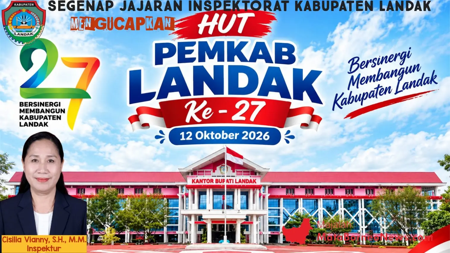 Iklan hut pemda landak-inspektorat