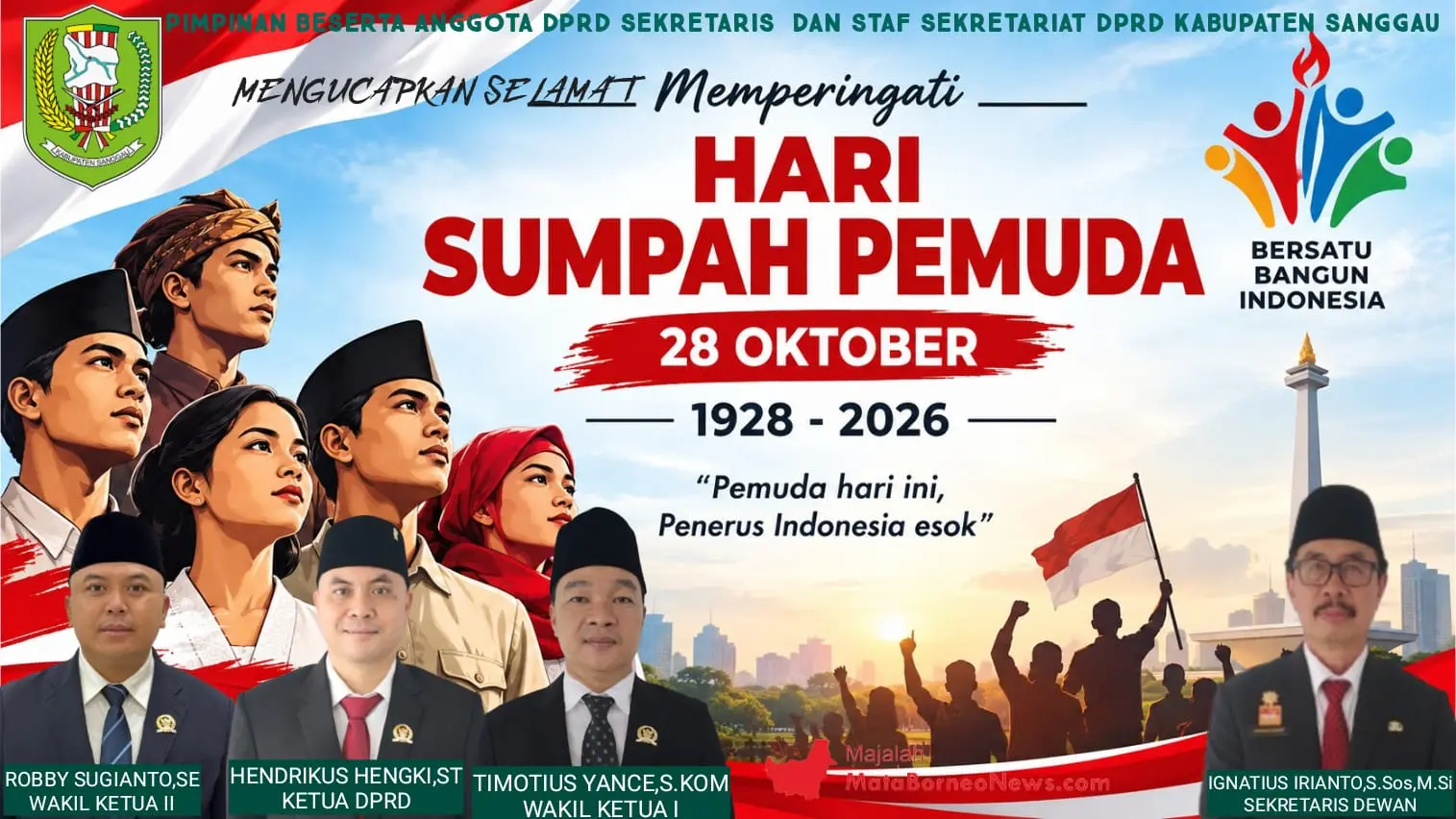 DPRD SANGGAU-IKLAN SUMPAH PEMUDA 2026