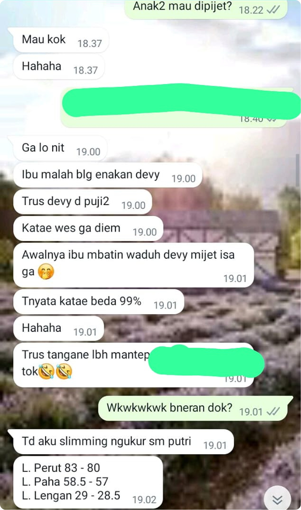 Screenshot testimoni pelanggan Natty Wellness Spa 3