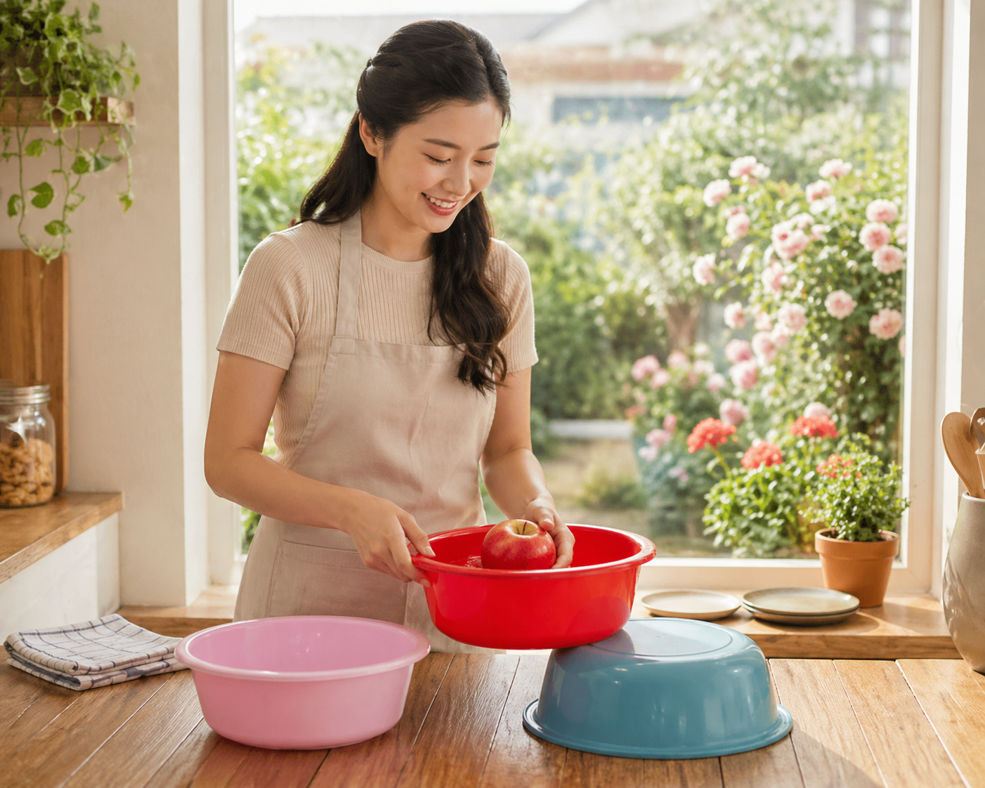 Modern home with YoungPro cleaning tools