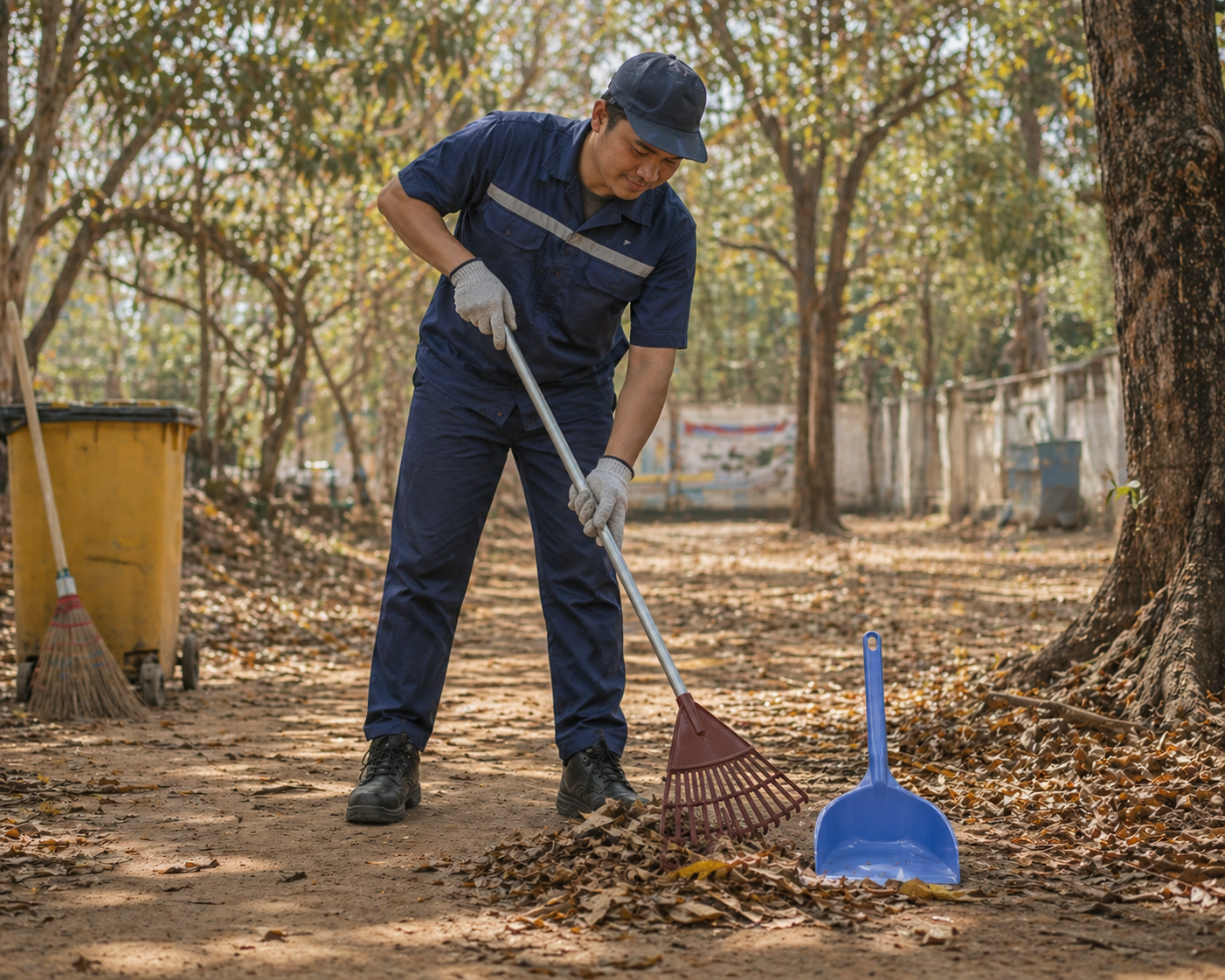 Dustbin & cleaning equipment