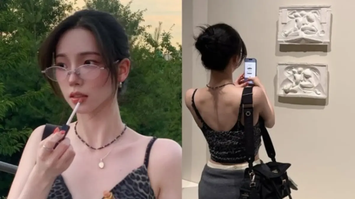 Tampil Kasual dan Modis, Karina aespa Pamer Otot Punggung di ...